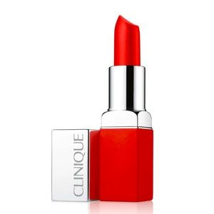 CLINIQUE ❤️ Ruby Pop Matte Lip Colour+Primer